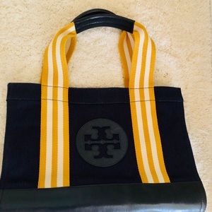 Tory Burch denim tote